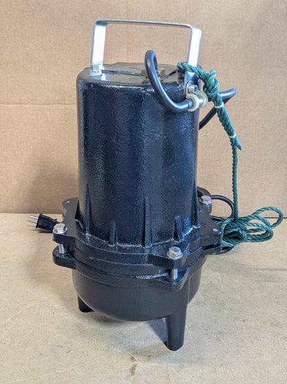 Pro Source High Temperature Manual Sewage Pump 2" Outlet 1/2 HP 115v 10.5 Amp