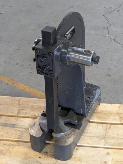 Single Leverage Arbor Press 3 Ton Max. Pressure 18" Stroke MISSING LEVER