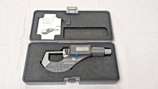 TESA Electronic Outside Micrometer Micromaster IP54 0 to 1.2"/0 to 30mm 06030010