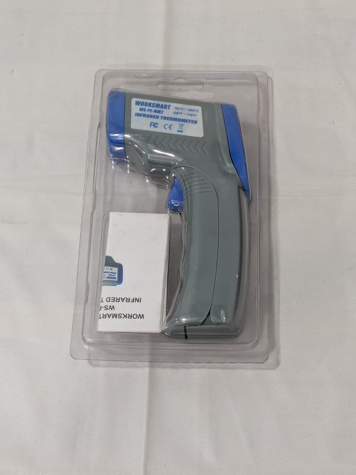 WorkSmart -50 to 380°C (-58 to 716°F) Infrared Thermometer WS-PE-MM2