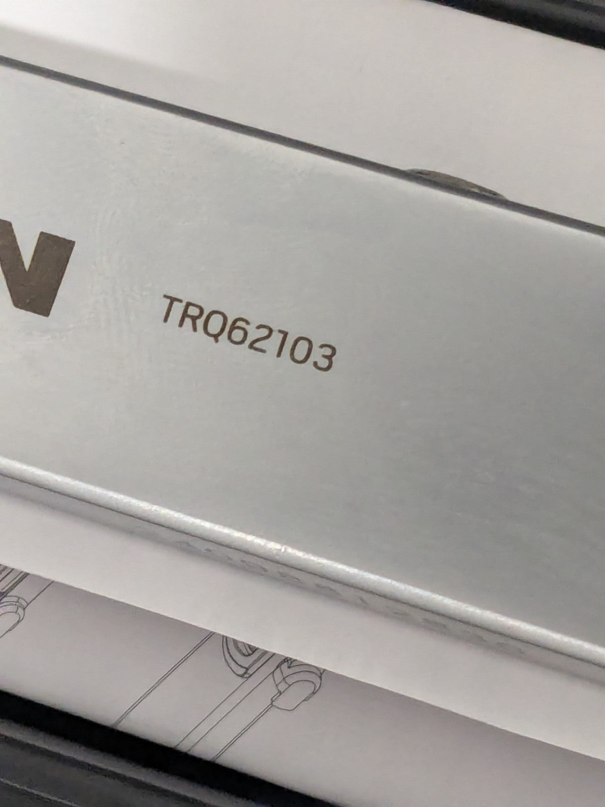 Tekton Beam Torque Wrench: 3/8 in Drive, Square Drive, 18.8000" OAL TRQ62103