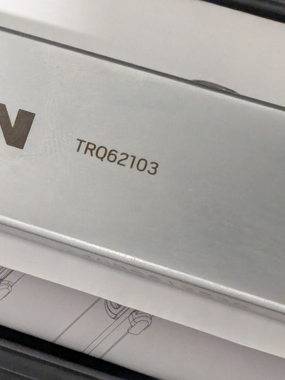Tekton Beam Torque Wrench: 3/8 in Drive, Square Drive, 18.8000" OAL TRQ62103