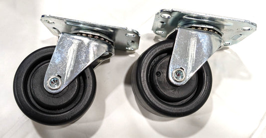Swivel Top Plate Caster  3" Dia  x 1-1/4" Width  250Lb Cap *QTY 2*  C53PP3S2