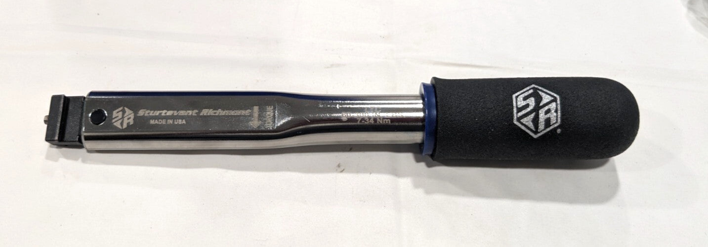 STURTEVANT RICHMONT  Interchangeable Head Clicker Torque Wrench Inch lb 810016