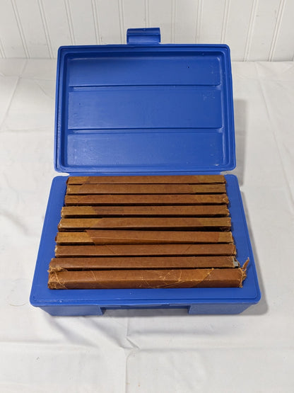 Kurt 18 Piece Parallel Set 1 Inch High, Sold as 9 Pair 8PS9