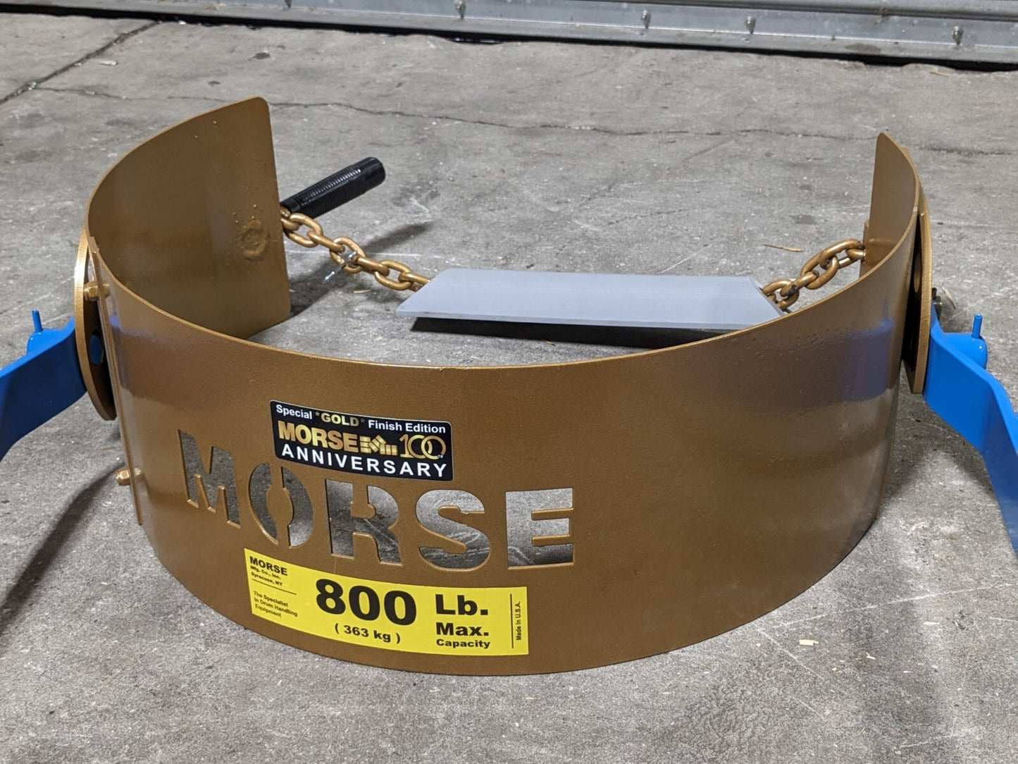 Morse 85C Drum Carrier for 55 Gallon Drums 800 lb Capacity 21" to 23" Diameter
