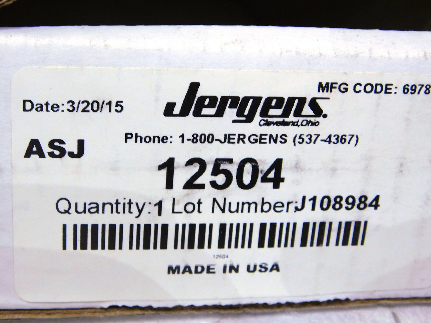 Jergens Steel Strap Clamp Assembly 5/8-11 Tap 5/8 Stud 2-1/8 Max Clamp H 12504