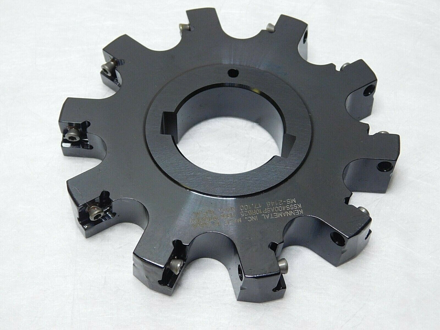 Kennametal Fixed Pocket Slotting Cutter 4" CD 10T KSSS400ASP10R625 2629770