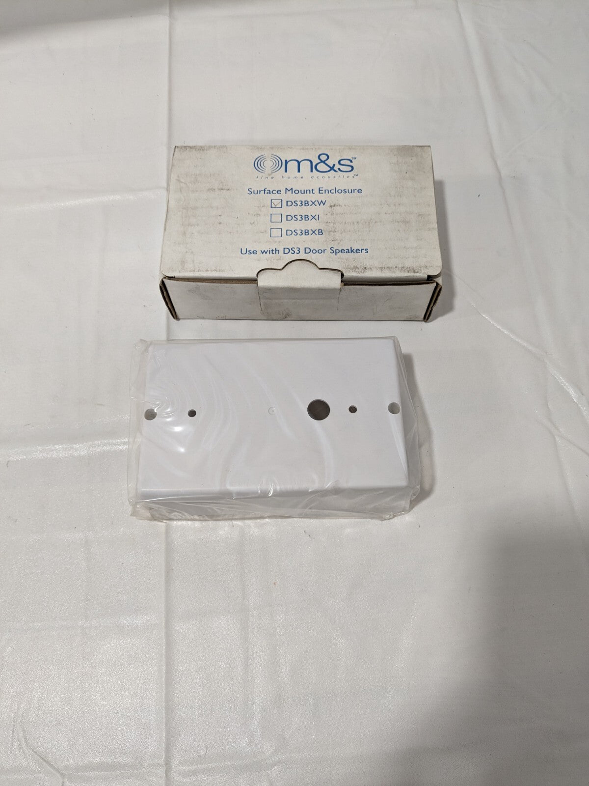 M&amp;S Systems Intercom Door Station Enclosure in White DS3BXW