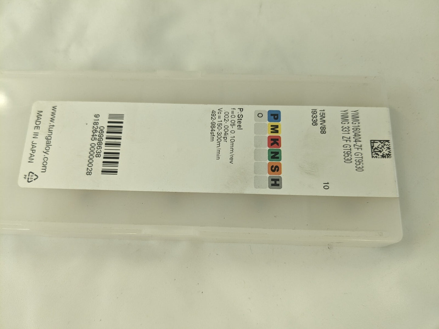 Tungaloy Cermet Indexable Turning Inserts qty 8 6998638