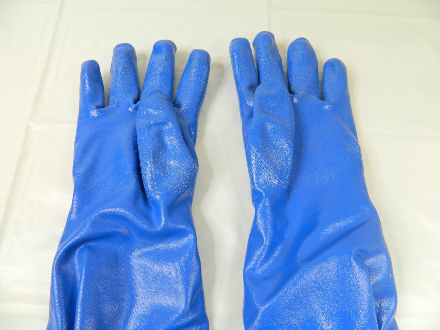 HONEYWELL Chemical Resistant Gloves: Nitrile 26'' OAL Large 1 Pair NK803ESIN/9