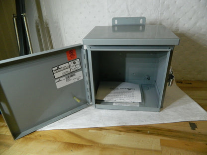 Cooper B-Line 3R Steel Junction Box Enclosure w/Hinge Flat Cover 78205114325