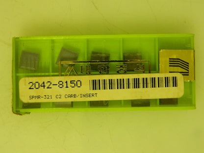 Korea Tungsten Carbide Milling Inserts SPMR321 C2 Qty 10 2042-8150