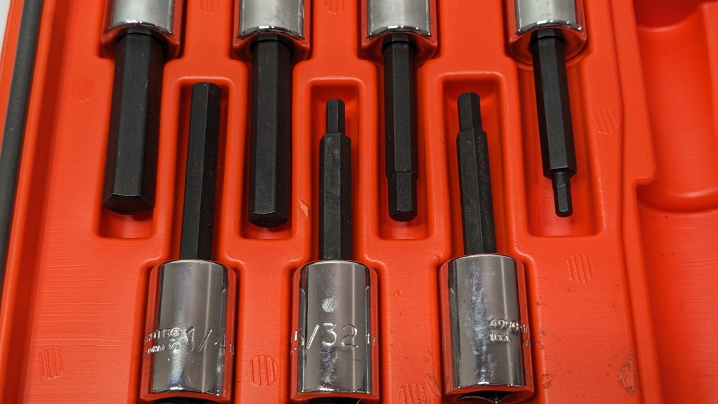 Proto 8 Piece Torx Bit Socket Set J52110H INCOMPLETE
