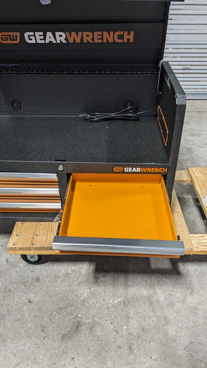 GEARWRENCH 5 Drawer Top Tool Chest 18 x 23 x 36 Steel Black/Orange 83242 Damage