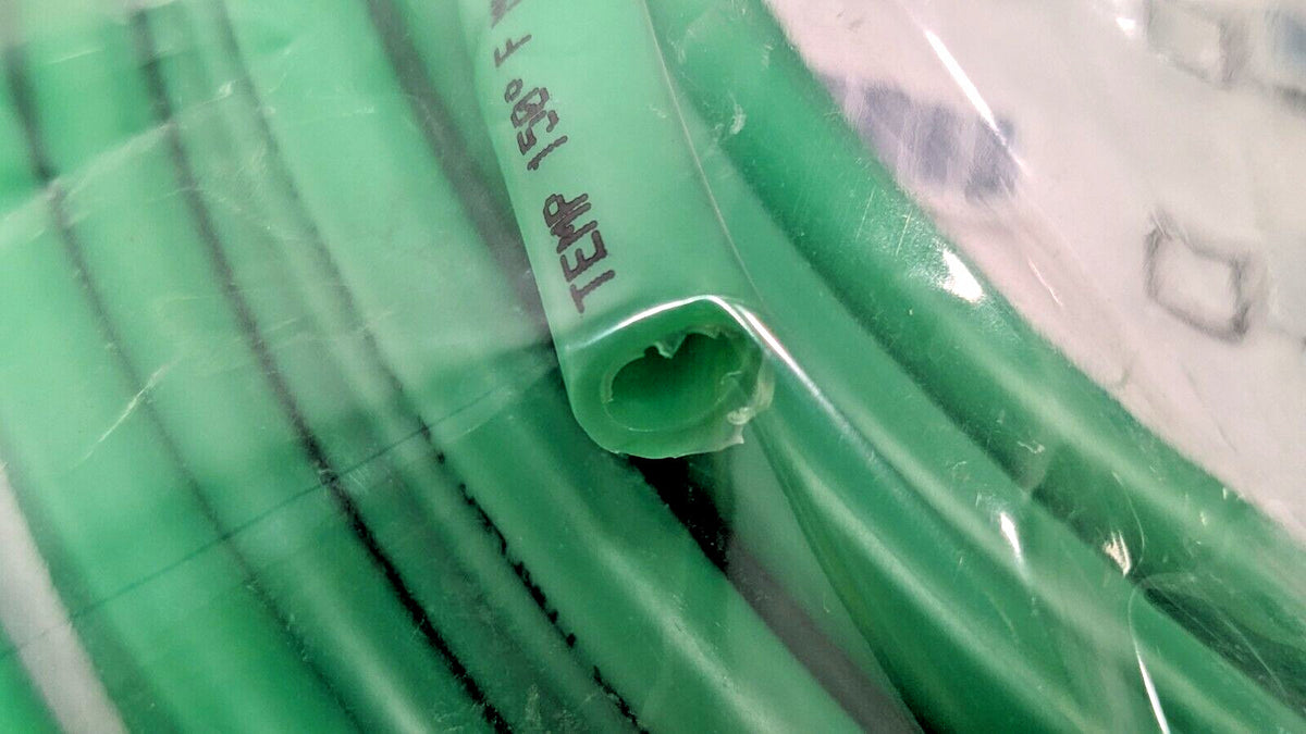 Parker Green Polyethylene Tubing 3/8" X .062 Wall 125PSI QTY 100 Ft E-64-G-