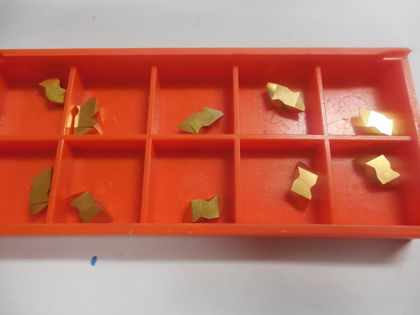 Carbide Grinding Nb-2r Rl 8p 5° x .015 x 40° C2 Pvd Turning Inserts Qty 10