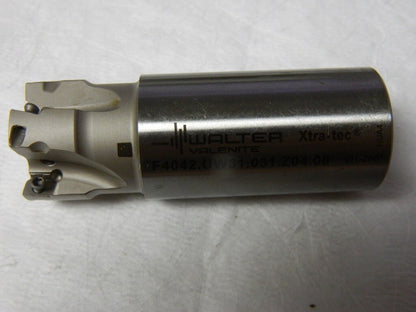 WALTER 1-1/4" Cut Diam, 8mm Max Depth Indexable Square-Shoulder End Mill