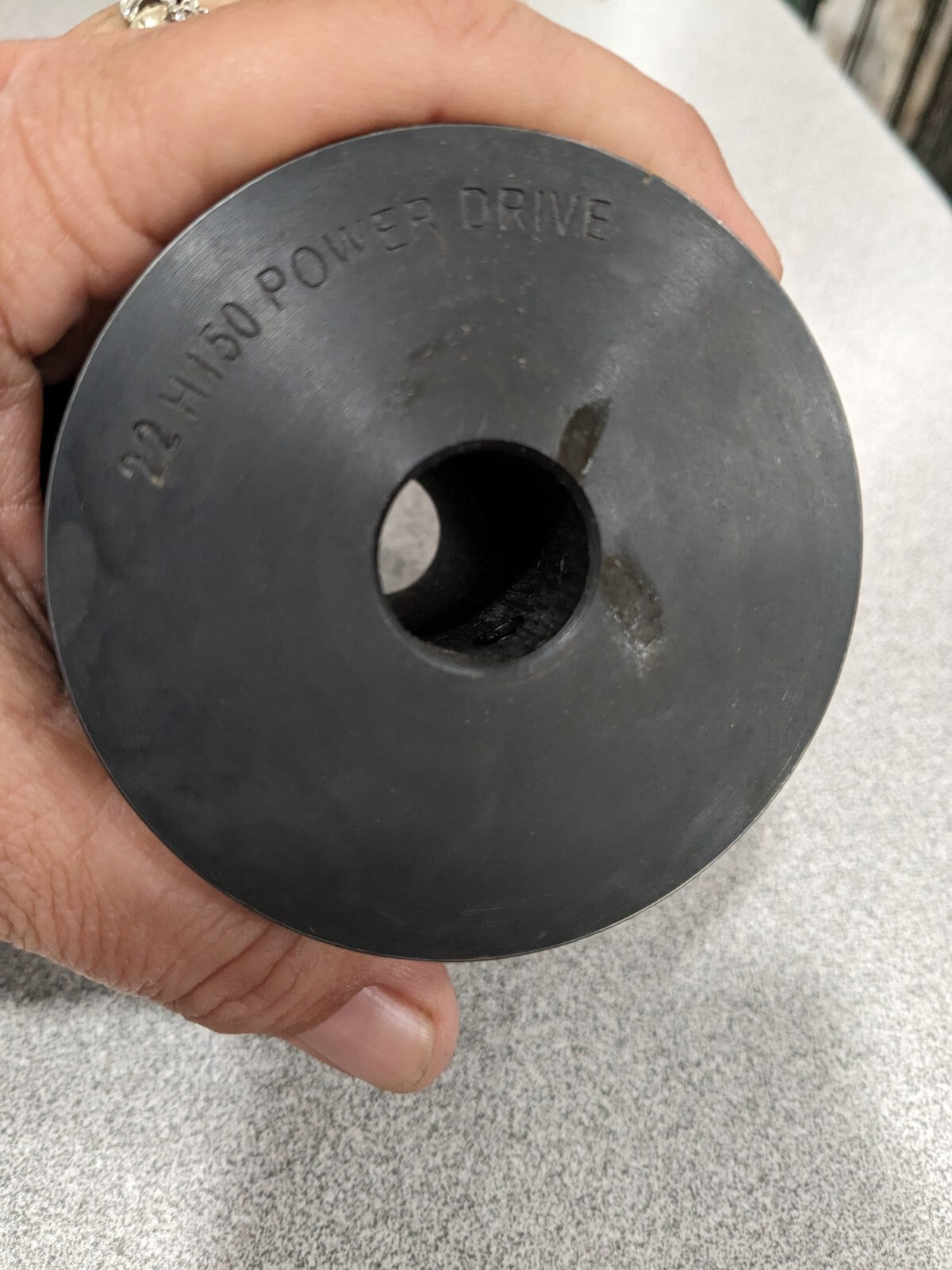 Timing Belt Pulley 22 Tooth, 3/4" Inside x 3.447" Outside Diam 22H1506FSPB3/4