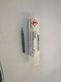 CLEVELAND Square End Mill: 0.13 mm Dia, 0.3800 mm LOC, 2 Fl HSS C76001