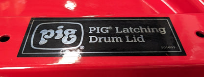 NEW PIG 55 Gallon Drum Latching Cover  DRM1213A-RD   Scratch & Dent