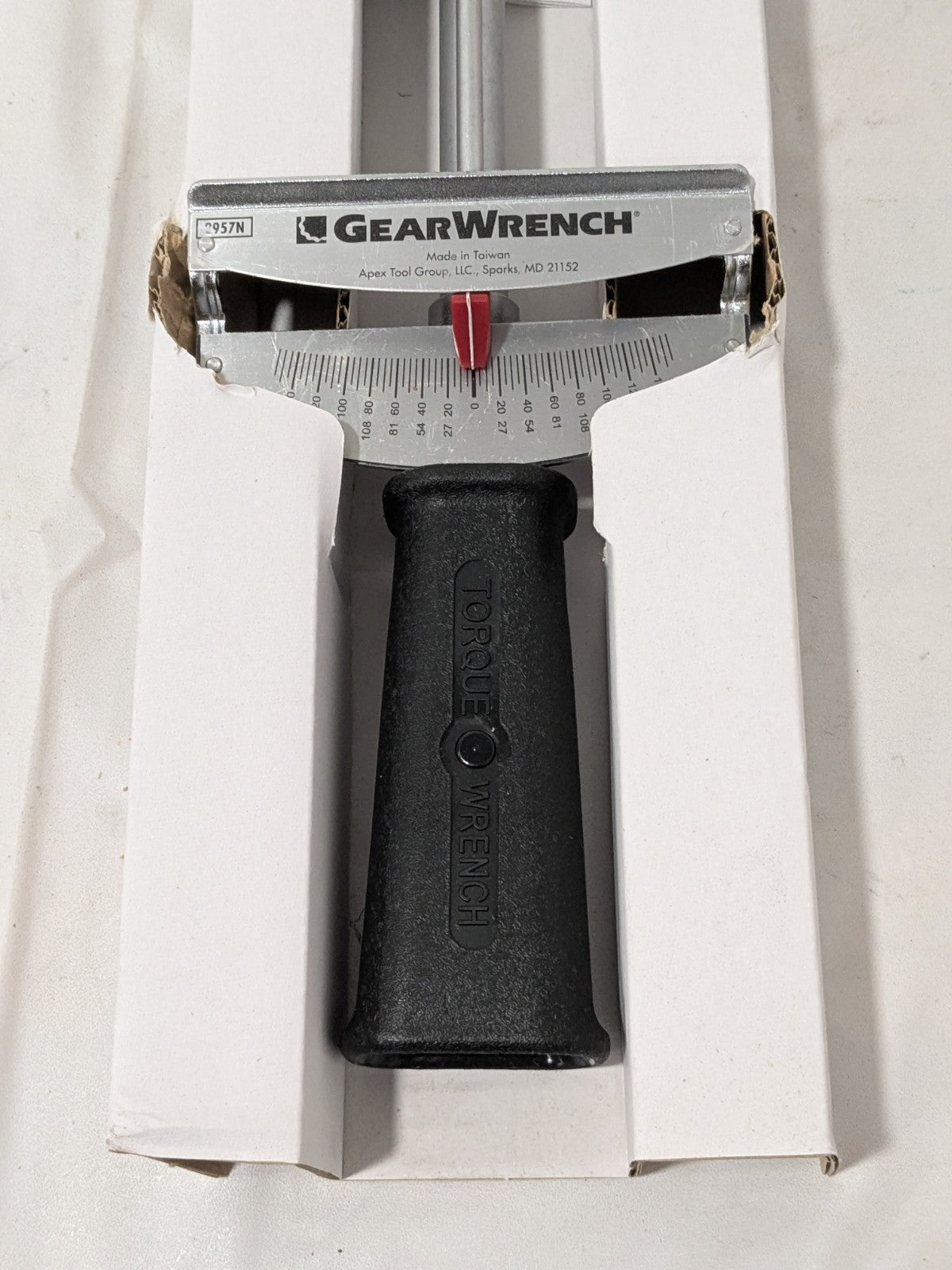 GEARWRENCH Torque Wrench 1/2 In Drive Beam 0 to 150 ft/Lbs 2957N