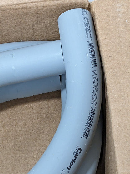 Carlon Standard Radius Elbow 1-1/4" 90º Schedule 40 PVC Qty 6 UA9AGR-CTN
