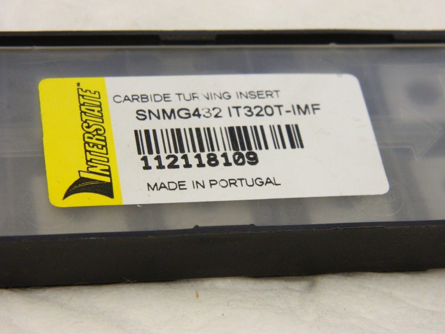 Interstate Carbide Turning Insert SNMG432 IMF IT320T Grade Qty 10 112118109