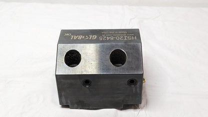 Global CNC HAAS 1" ID Static Tool Block External Coolant HST20-8425