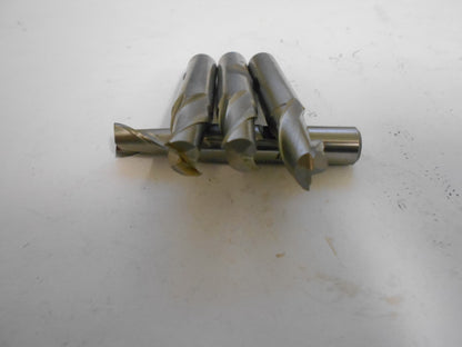 Interstate Square End Mill 11/32" Dia. x 9/16" LOC 2FL HSS Qty. 4  01710227