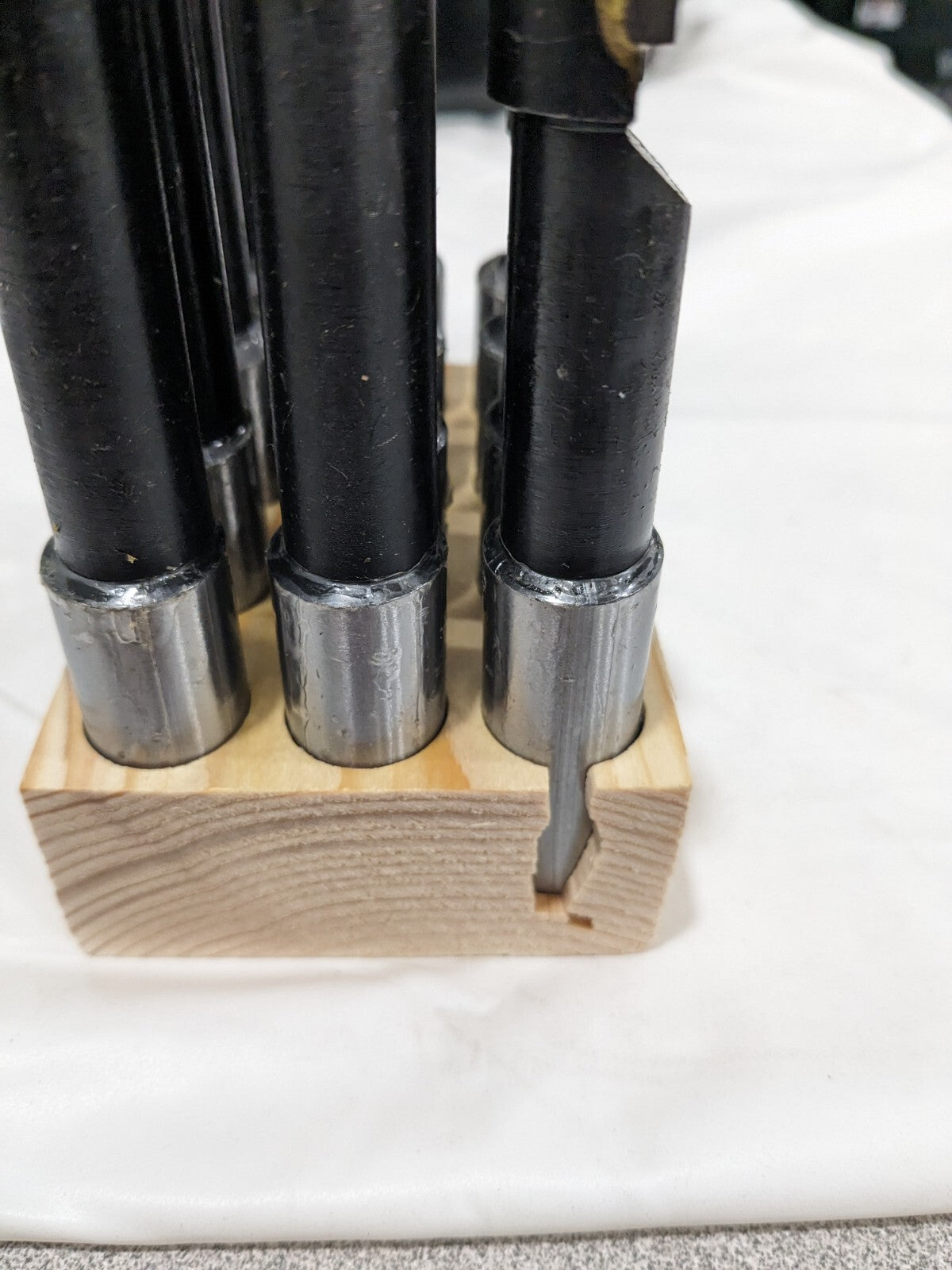 12 Pc Boring Bar Set 7/16 to 13/16" Min Diam, 3-1/8 to 6-1/2" OAL 375-1602