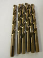 Viking Drills &amp; Tools 11/32 HD 3 Flat Shank gold finish QTY 6  40581