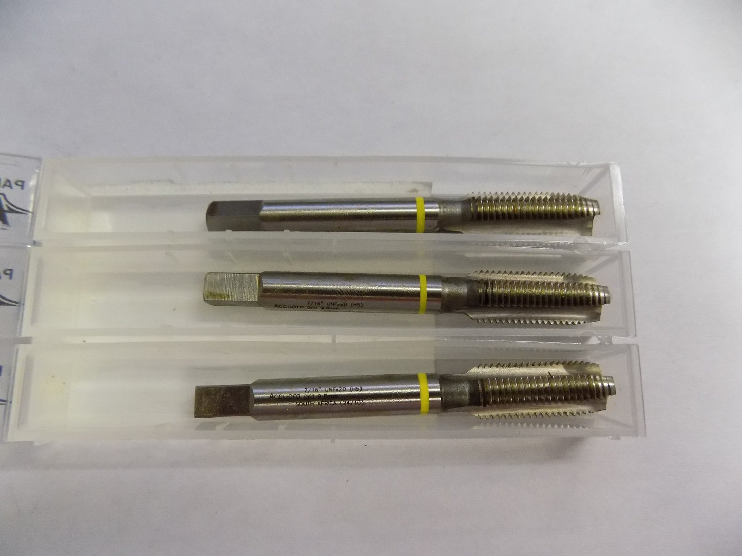 Accupro Spiral Point Taps 7/16" - 20 UNF 3-Flute H5 Bright Finish HSS #87155537