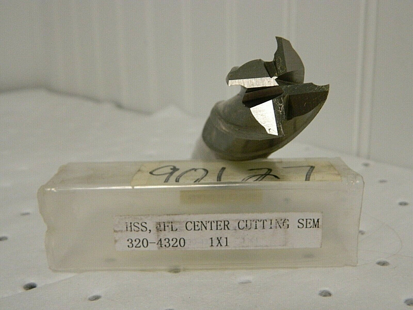 Precision Center Cutting End Mill 1" x 1" x 2" x 4" 4F Uncoa
