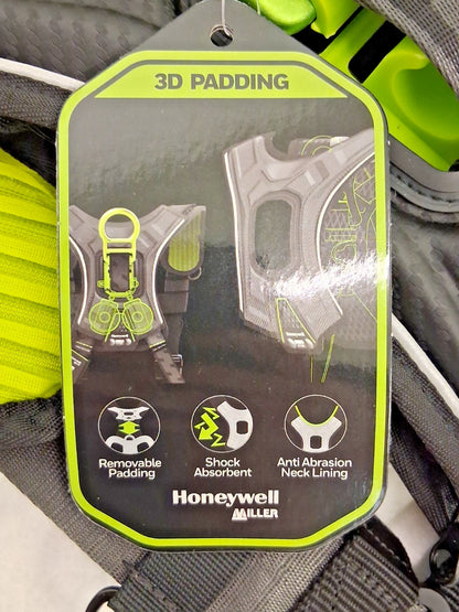 Miller Fall Protection Harness 420Lb Lightweight Style Universal Size H7IC1A2