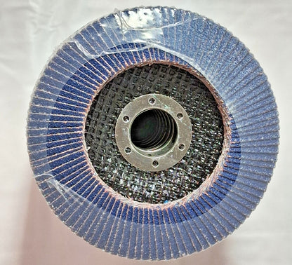Norton Abrasive Zirconia Flap Discs 4-1/2" x 7/8" Type 29 80 Grit QTY10 39744