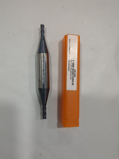 Hertel Square End Mill: 1/8 Dia, 3/8 LOC, 4 Flute, Solid Carbide 59910802