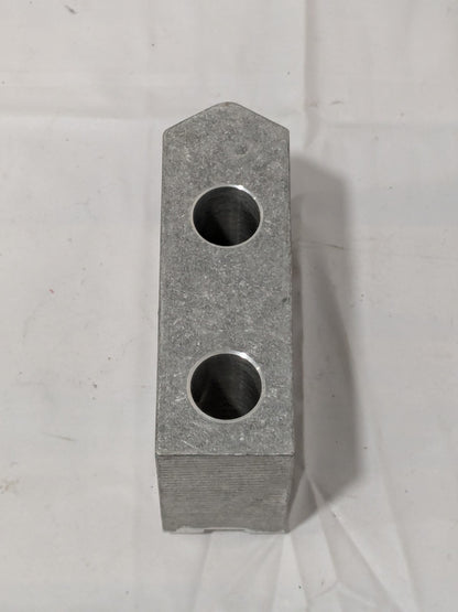 Abbott Soft Lathe Chuck Jaw: 1-1/2" OAW, 3" OAH, 4-1/2" OAL TG10MDA1
