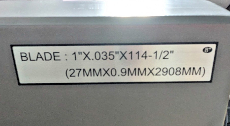 JET J-7015 8"x13" Horizontal Bandsaw  115/230V  1-1/2HP  Step Pulley D