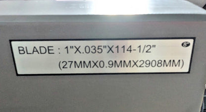 JET J-7015 8"x13" Horizontal Bandsaw  115/230V  1-1/2HP  Step Pulley D