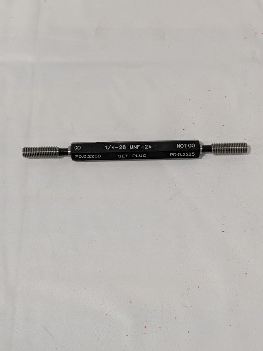 SPI Truncated Taperlock Gage: 1/4-28 UNF, Go & No Go, 2A 23-154-8