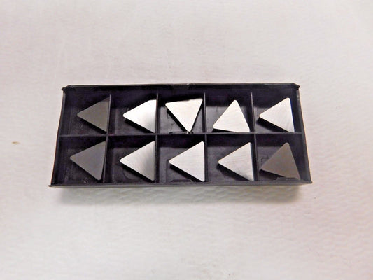 Interstate Carbide Insert Triangle TPU 322 Grade C2 QTY 10 2042-8034
