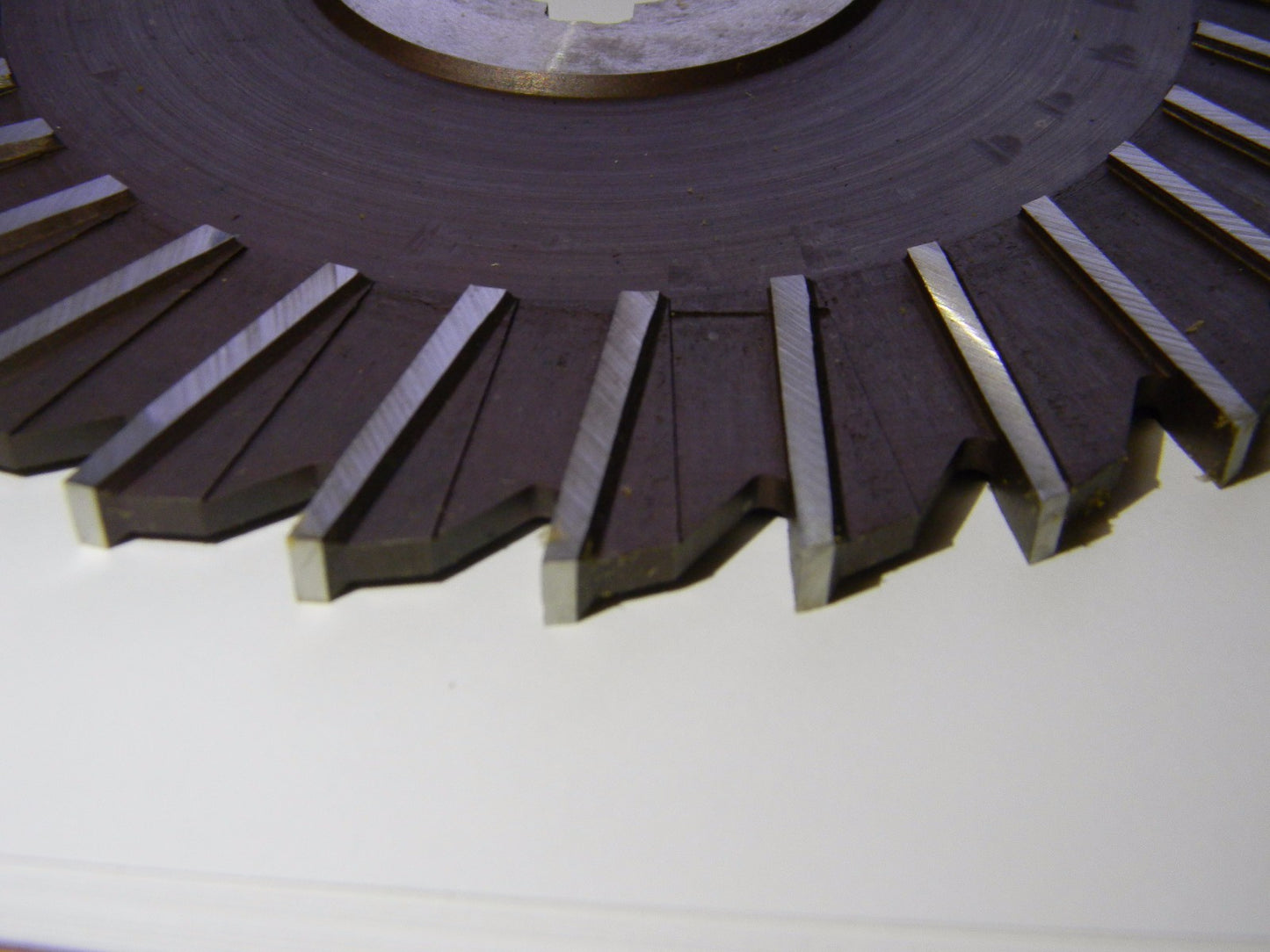 F&D Tool Co. Side Milling Cutter 7" x 1/4" x 1-1/4" HSS 10918-A5708