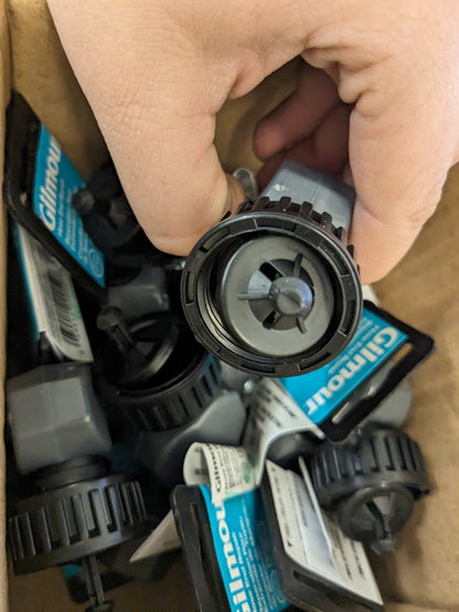 GILMOUR Garden Hose Coupler: 0.5 Hose, Female, 3/4 72pcs 805004-1002