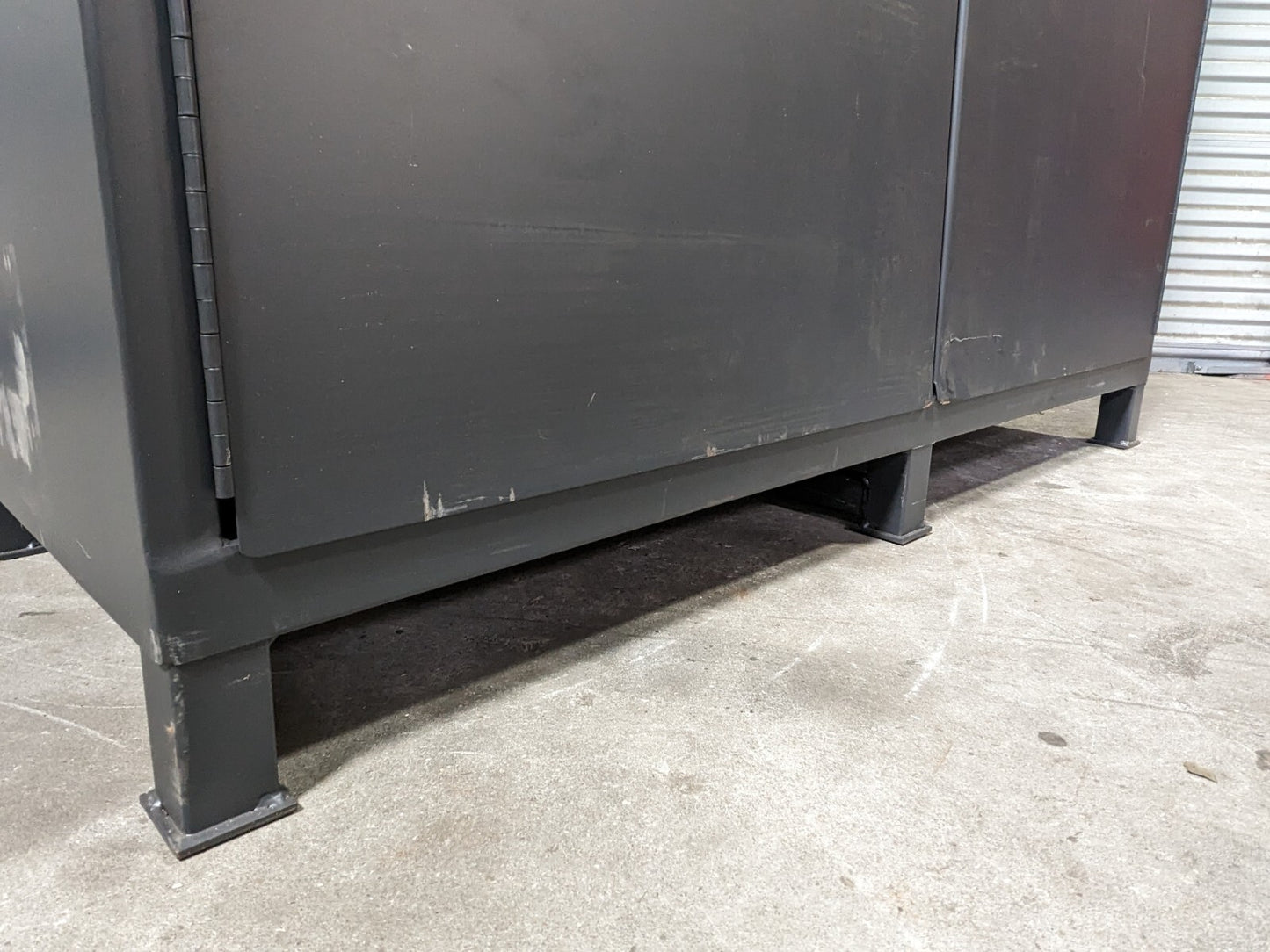 Valley Craft Heavy Duty Welded Storage Cabinet w/ Bins F87953A7 Scratch N Dent