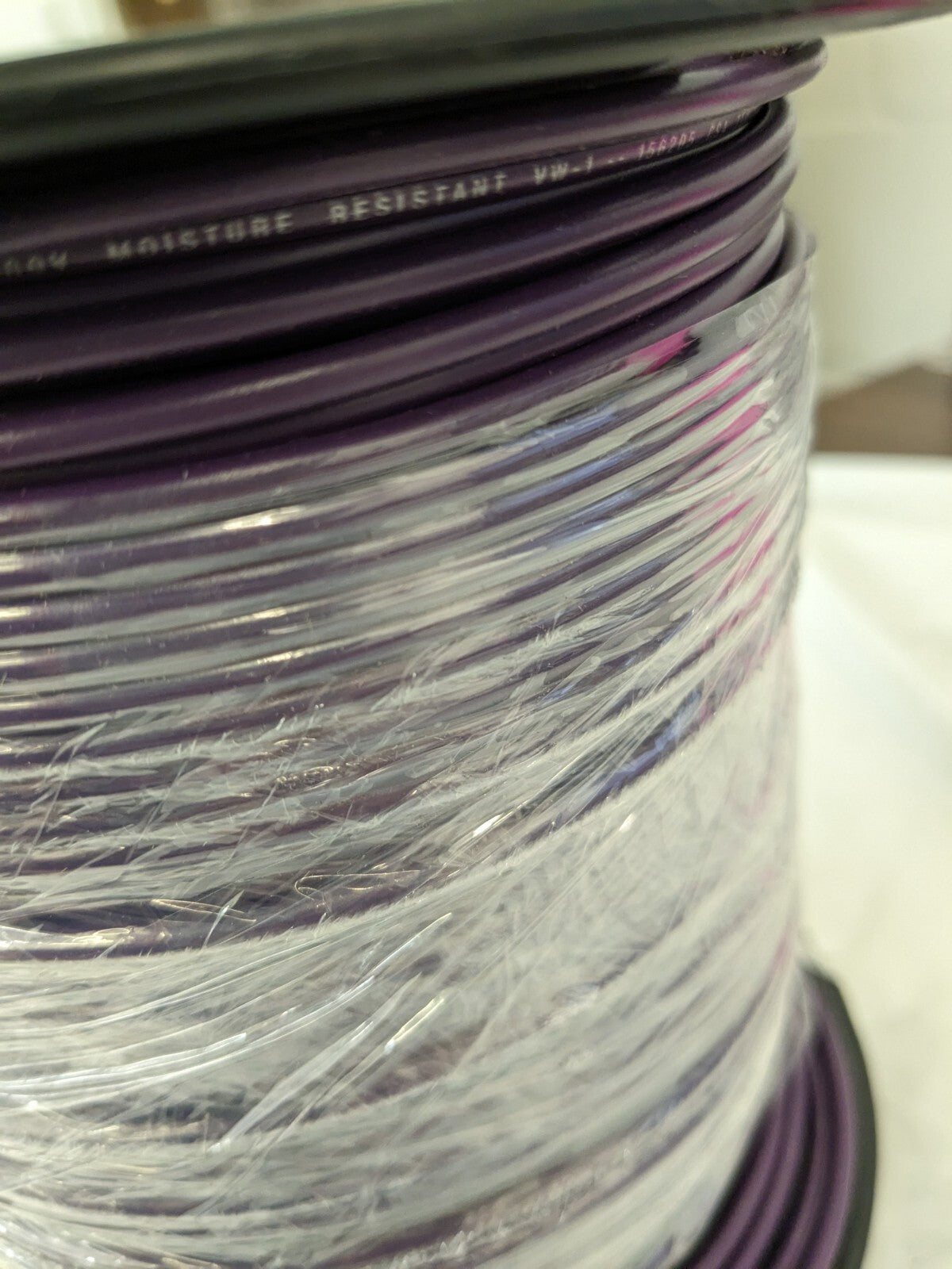 SOUTHWIRE Machine Tool Wire: 14 AWG, Purple, 500' Long 411030513