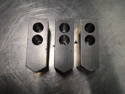 H & R Mfg Square Soft Lathe Chuck Jaws 3Pk 1.5mm HR-149-2.5-OP DAMAGE