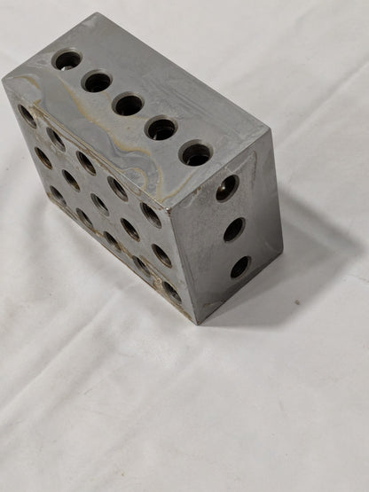 Setup Block: 0.0003 Squareness, Hardened Steel, 2-3-4 Block 630-4016