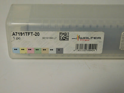Walter-Titex Carbide Pilot Drill Coolant-Through 20mm 180°  A7191TFT-20