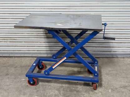 Vestil Mechanical Scissor Lift Cart 1000 lb Cap 40 x 26 Platform Parts / Repair